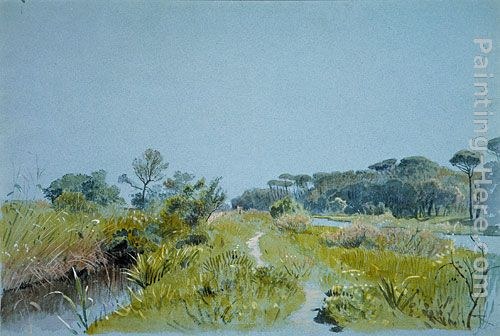 William Stanley Haseltine Castel Fusano--Near Rome